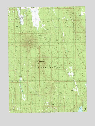 Applegate Butte, OR USGS Topographic Map