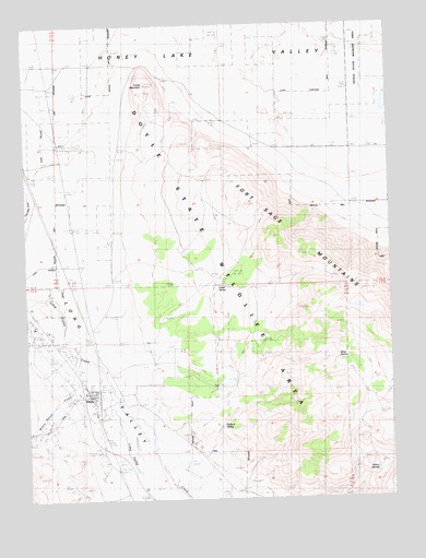 Doyle, CA USGS Topographic Map