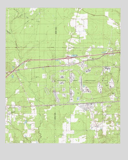 Doyline, LA USGS Topographic Map
