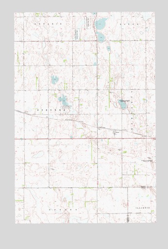Doyon, ND USGS Topographic Map