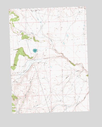 Drake Peak NE, OR USGS Topographic Map