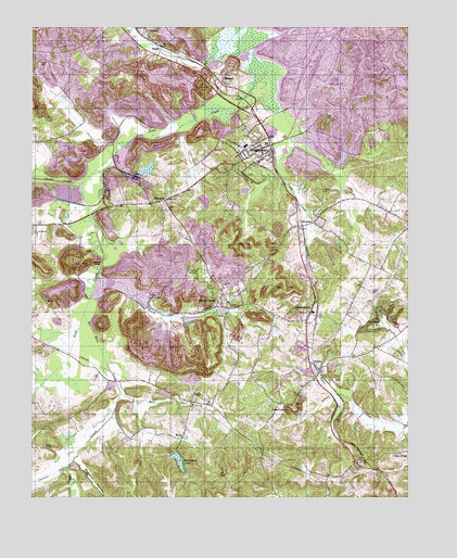 Drakesboro, KY USGS Topographic Map