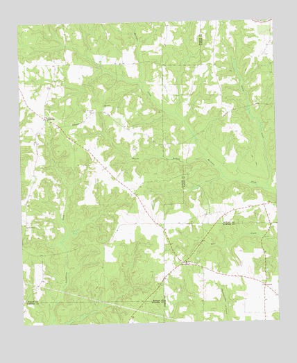 Draneville, GA USGS Topographic Map