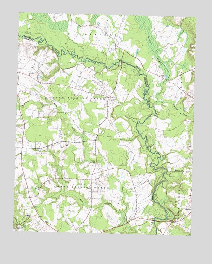 Draughn, NC USGS Topographic Map