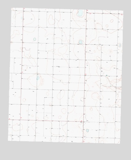 Draw, TX USGS Topographic Map