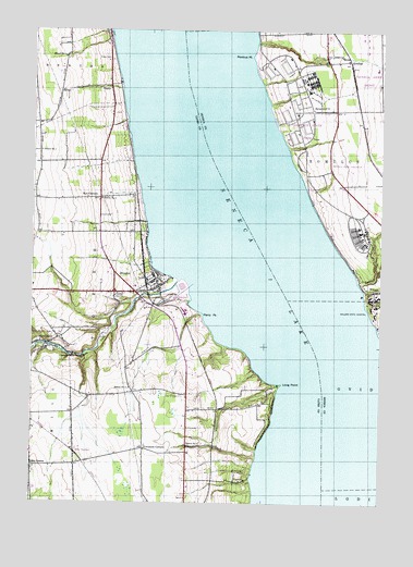 Dresden, NY USGS Topographic Map