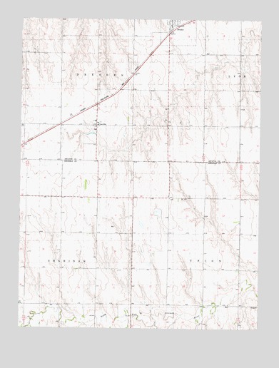 Dresden South, KS USGS Topographic Map