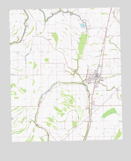 Drew, MS USGS Topographic Map