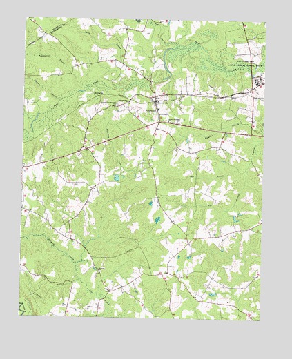 Drewryville, VA USGS Topographic Map