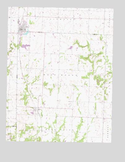 Drexel, MO USGS Topographic Map