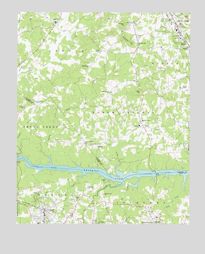 Drexel, NC USGS Topographic Map