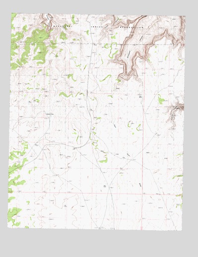 Driftwood Canyon, AZ USGS Topographic Map
