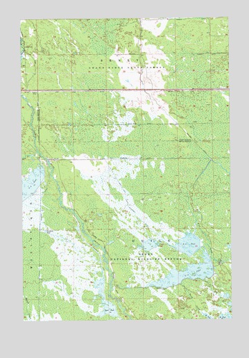 Driggs Lake SE, MI USGS Topographic Map