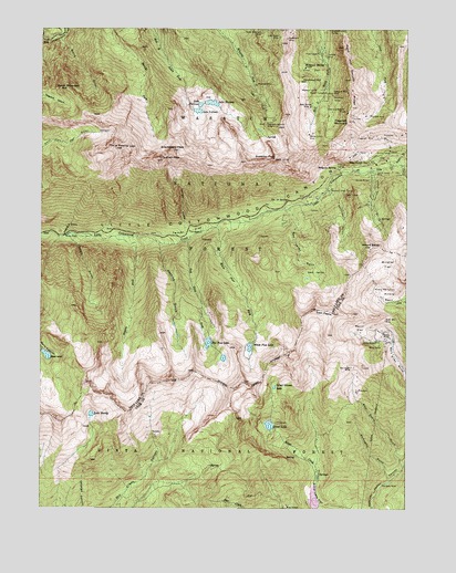 Dromedary Peak, UT USGS Topographic Map