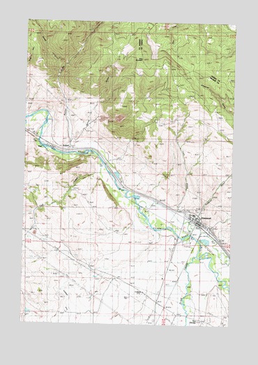 Drummond, MT USGS Topographic Map