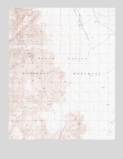 Dry Bone Canyon, CA USGS Topographic Map