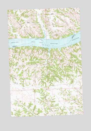 Dry Coulee, MT USGS Topographic Map