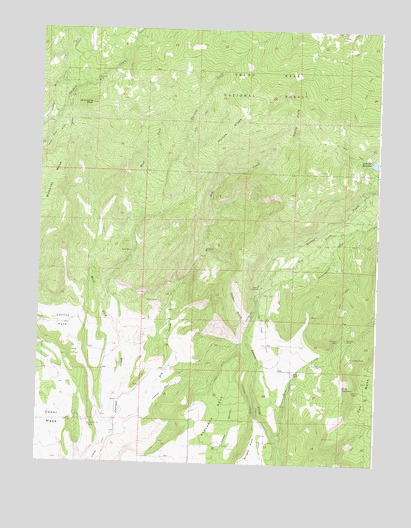 Dry Creek, CO USGS Topographic Map