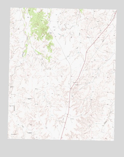 Dry Creek South, TX USGS Topographic Map