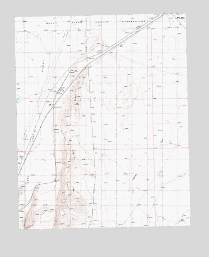 Dry Lake, NV USGS Topographic Map