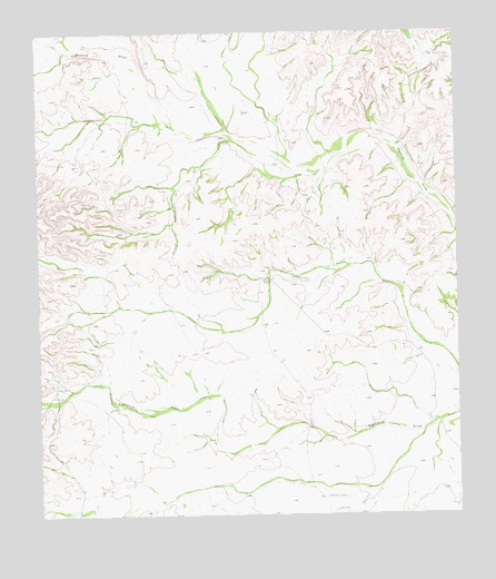 Dryden NW, TX USGS Topographic Map
