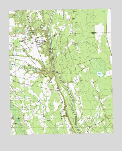 Duart, NC USGS Topographic Map