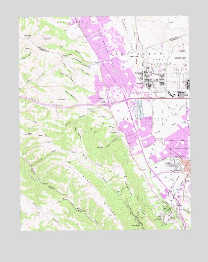 Dublin, CA USGS Topographic Map