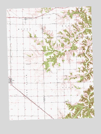 Adair, IL USGS Topographic Map