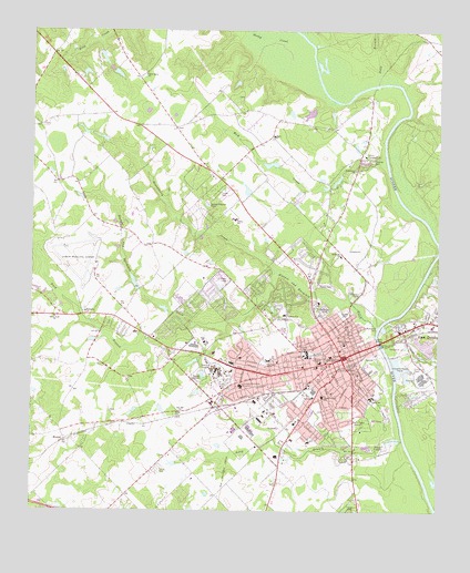 Dublin, GA USGS Topographic Map