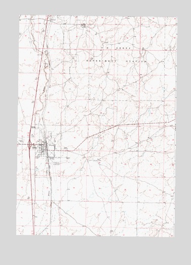 Dubois, ID USGS Topographic Map