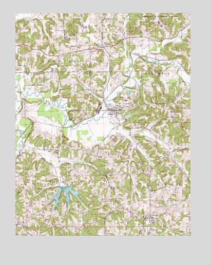 Dubois, IN USGS Topographic Map
