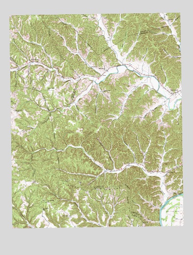 Dubre, KY USGS Topographic Map