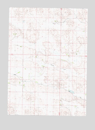 Arabia NW, NE USGS Topographic Map