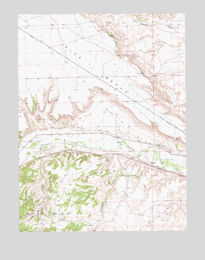 Duchesne NE, UT USGS Topographic Map
