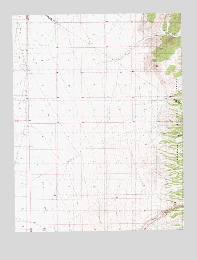 Duckwater NE, NV USGS Topographic Map