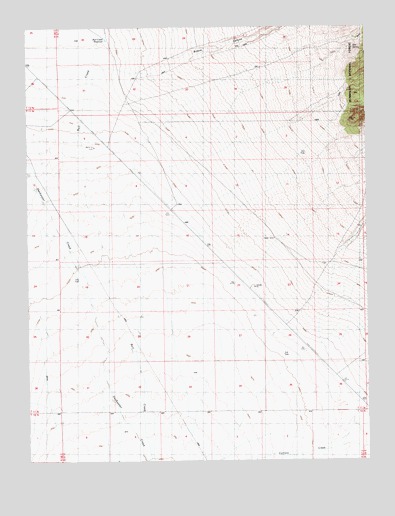 Duckwater SE, NV USGS Topographic Map