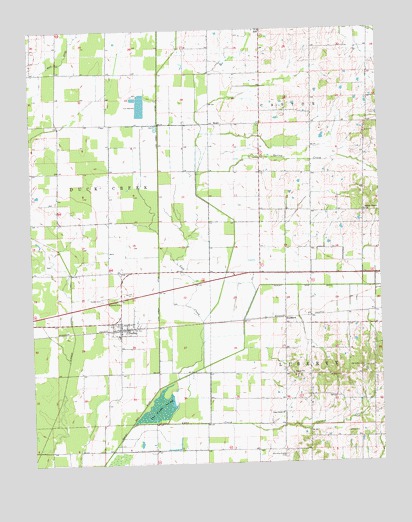 Dudley, MO USGS Topographic Map