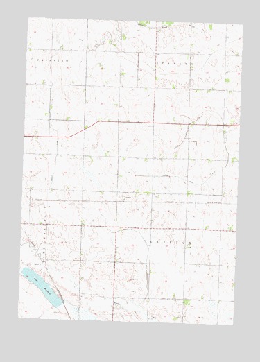 Dudley, MN USGS Topographic Map