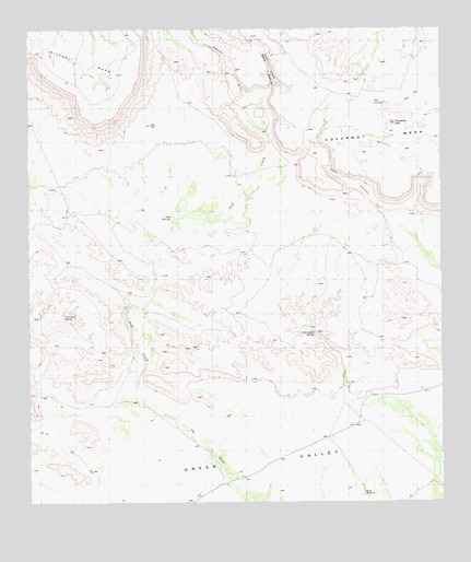 Duff Springs, TX USGS Topographic Map