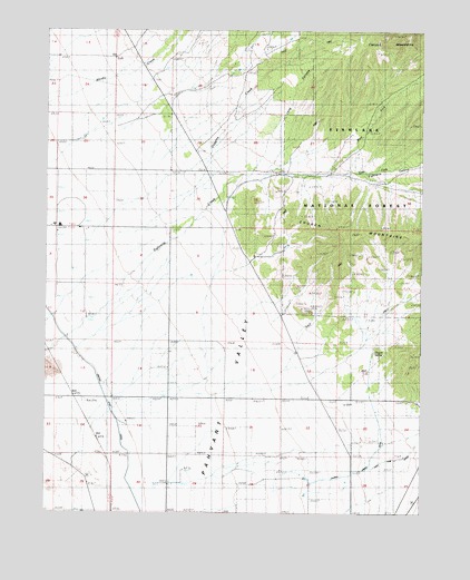Duggins Creek, UT USGS Topographic Map