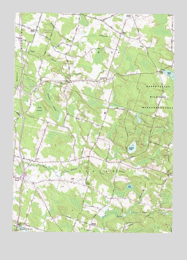 Dugway, NY USGS Topographic Map