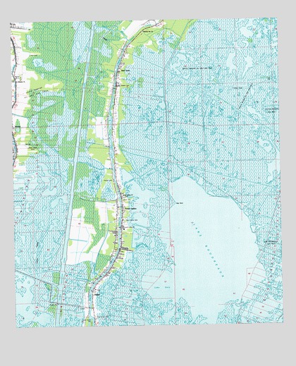 Dulac, LA USGS Topographic Map