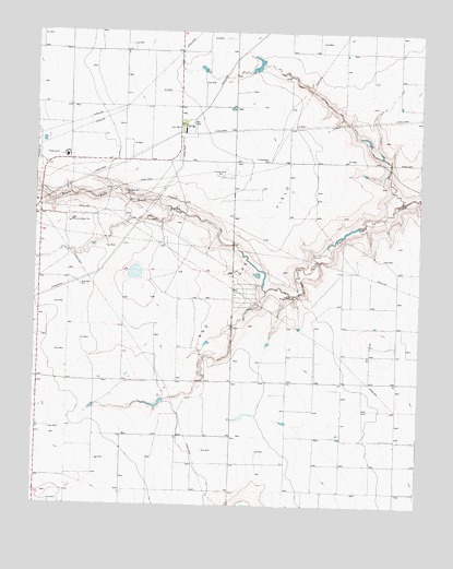 Dumas NE, TX USGS Topographic Map