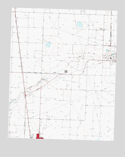 Dumas North, TX USGS Topographic Map