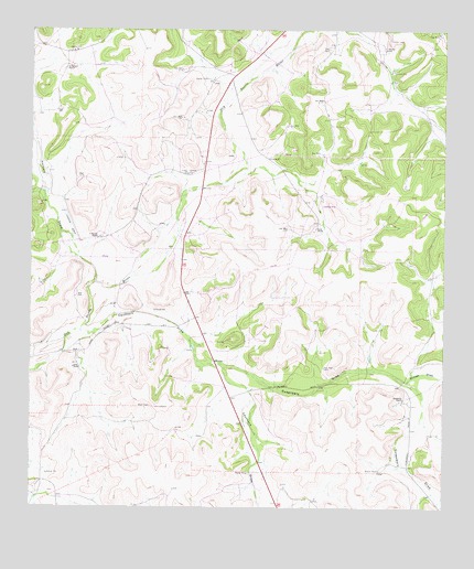 Dunbar Draw NW, TX USGS Topographic Map