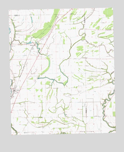 Duncan, MS USGS Topographic Map