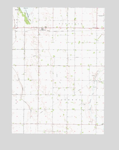 Duncan, IA USGS Topographic Map