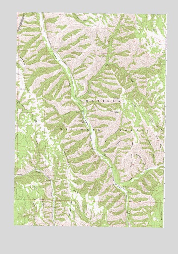 Duncan, OR USGS Topographic Map