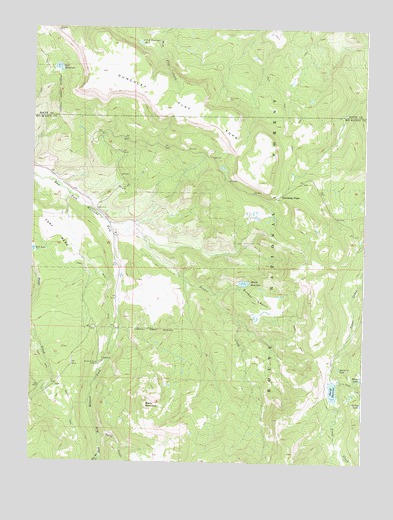 Dunckley Pass, CO USGS Topographic Map