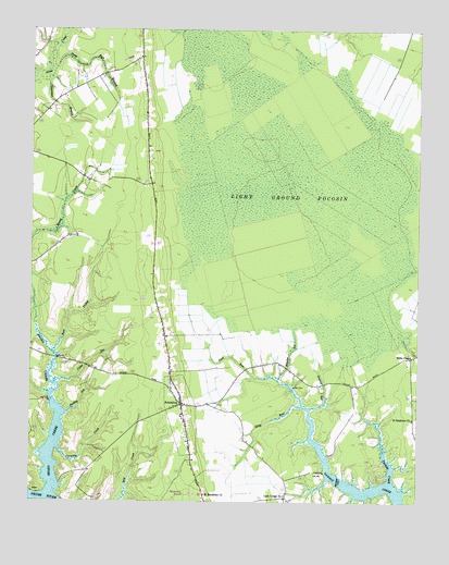 Arapahoe, NC USGS Topographic Map